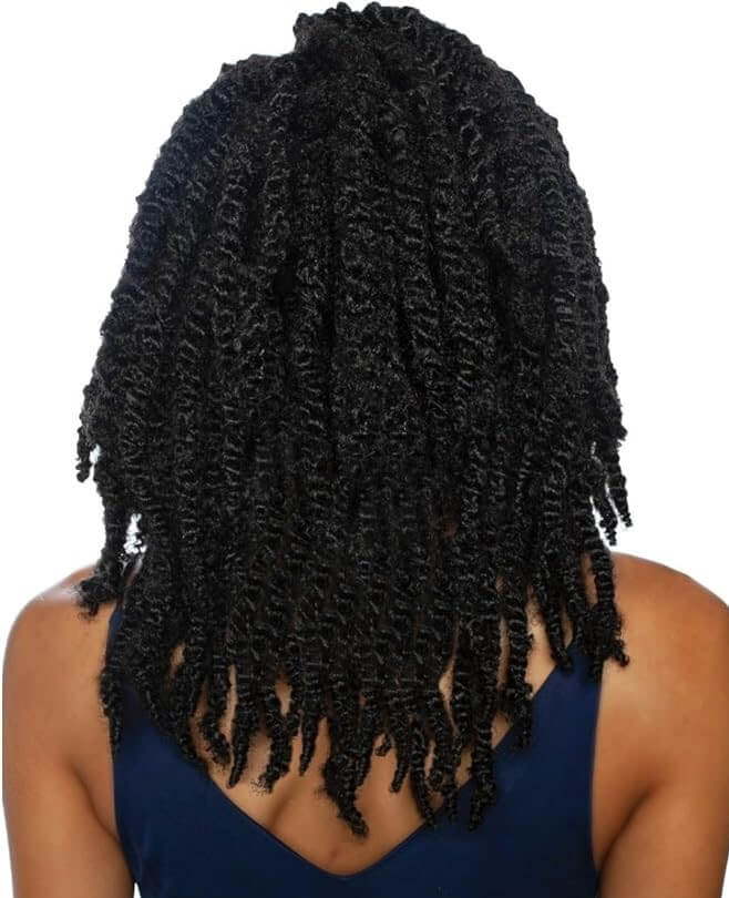 Mane Concept Mane Concept Afri-Naptural 3X Afro Spring Twist  Cheveux synthétiques 16" / 24"