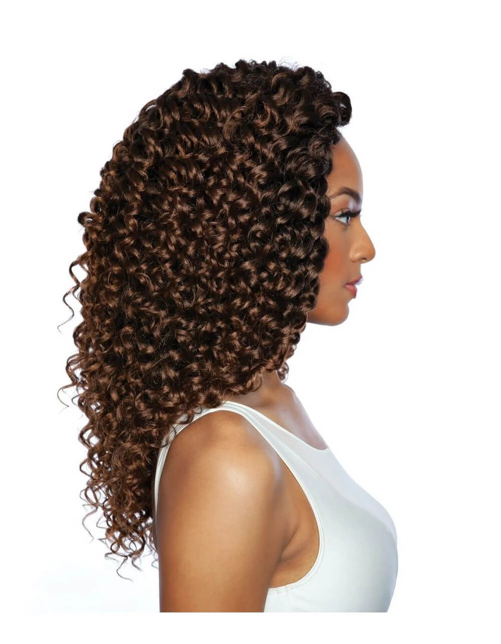 Mane Concept Mane Concept Afri-Naptural Caribbean 3X Sassy Curl Crochet Braid Kanekalon + Toyokalon Fiber 14"