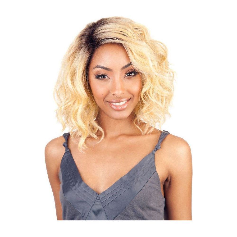 Mane Concept Brown Sugar Swiss Lace Front Blended Real Hair Wig 206