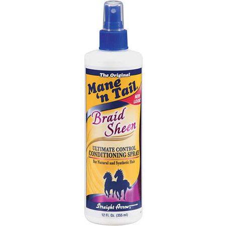 Mane'n Tail Health & Beauty Mane 'N Tail Braid Sheen Ultimate Control Conditioning Spray 355ml