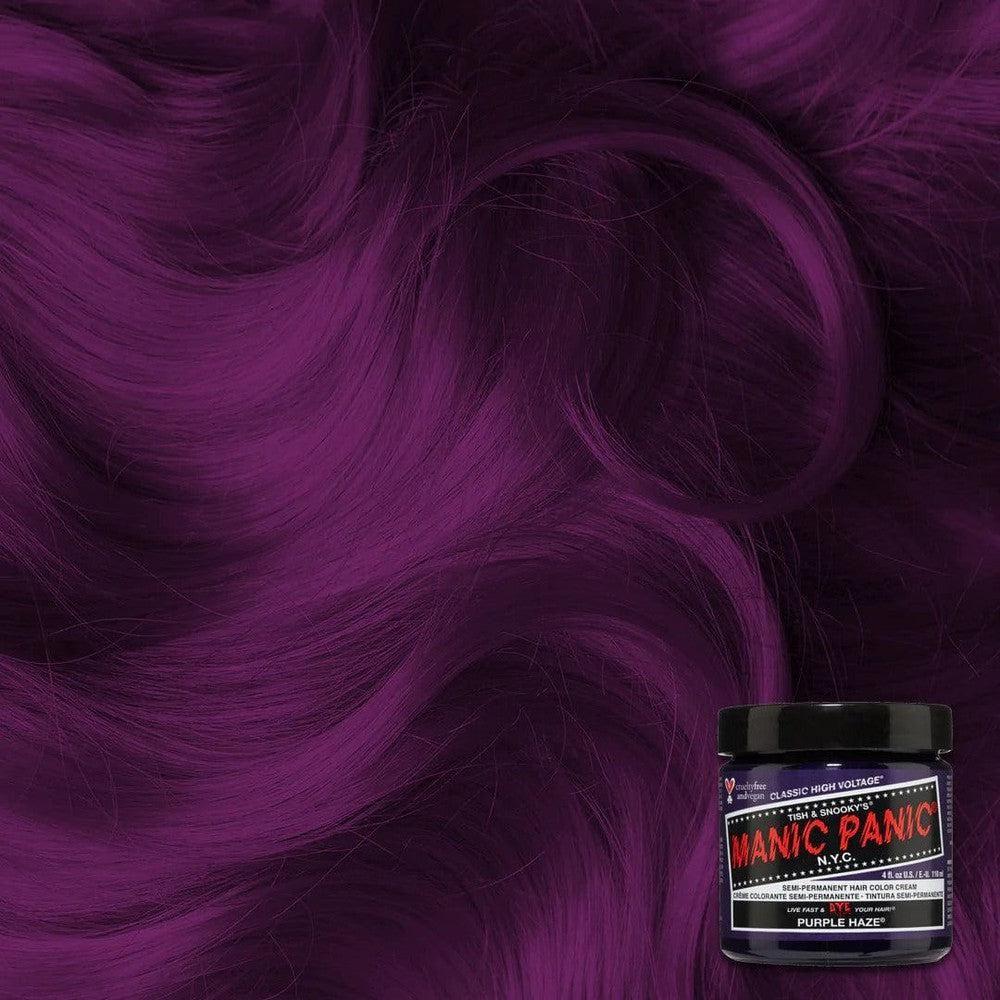 Manic Panic Health & Beauty Purple Haze Manic Panic Semi-Permanent Hair Color Cream 118ml