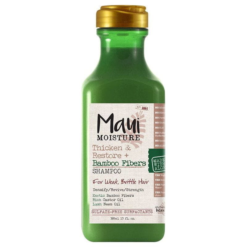 Maui Moisture Health & Beauty Maui Bamboo Fiber Shampoo 385ml