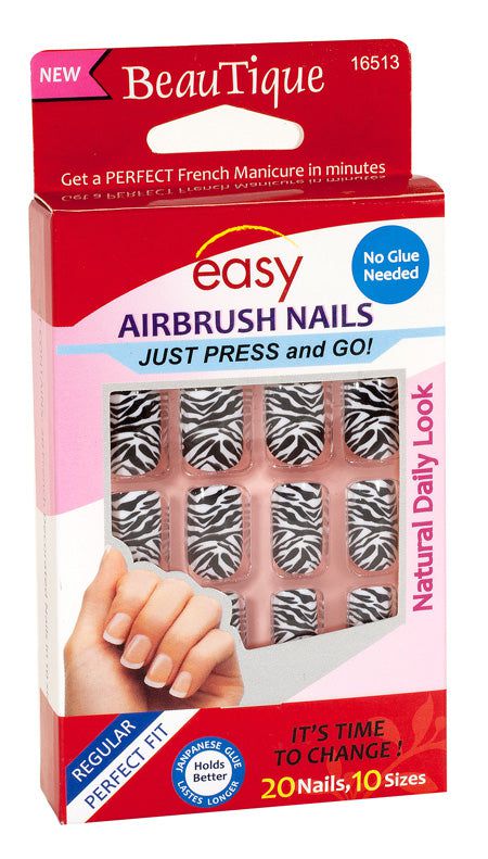 MayQueen Airbrush Nails Regular - No Glue Needed - Nails 16513