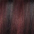 ModelModel 12" = 30 cm / Schwarz-Burgundy Mix #P1B/530 ModelModel Equel Drawstring Ponytail Futura Yaki Straight Synthetic Hair