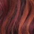 ModelModel Burgundy-Rot-Mahagony Mix #SOH995130 Modelmodel Deep Invisible Part Lace Front Wig Perla Synthetic Hair