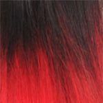 ModelModel Health & Beauty 16" = 40 cm / Schwarz-Rot Mix Ombre #DERD ModelModel Equal Malaysian Bundle Wave Synthetic Hair