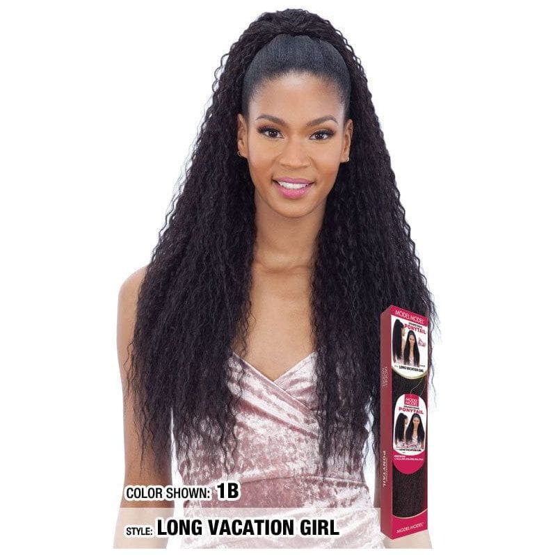 ModelModel Health & Beauty Modelmodel Ponytail Long Vacation Girl _ Cheveux synthétiques