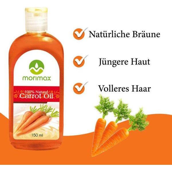 Morimax Health & Beauty Morimax 100% Natural Carrot Oil 150ml