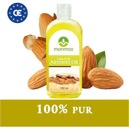 Morimax Health & Beauty Morimax 100% Pure Almond Oil 150ml