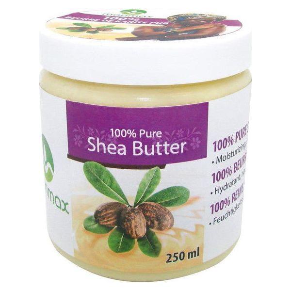 Morimax Health & Beauty Morimax 100% Pure Shea Butter Moisturising Cream 250ml