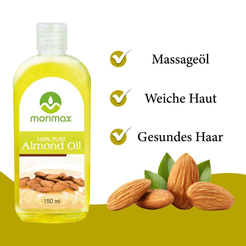 Morimax Morimax 100% Pure Almond Oil 150ml