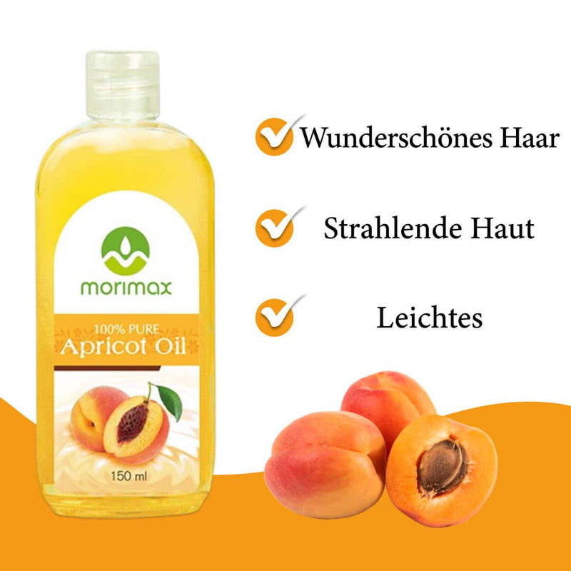 Morimax Morimax 100% Pure Apricot Oil 150ml