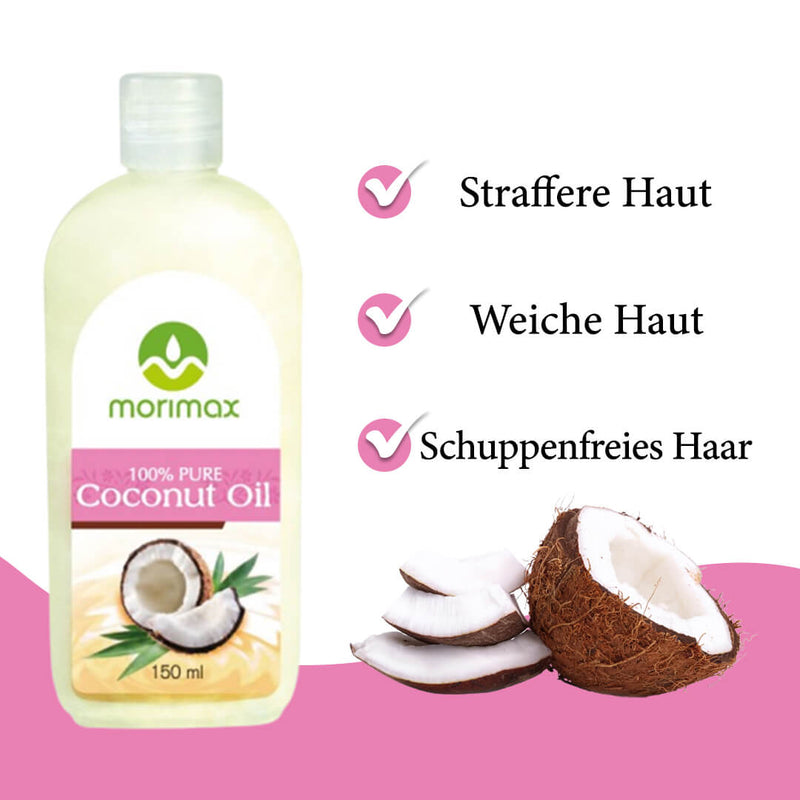 Morimax Morimax 100% Pure Coconut Oil 150ml