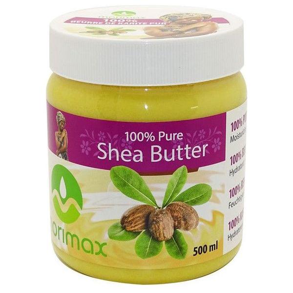 Morimax 100% Pure Shea Butter Moisturising Cream 500ml