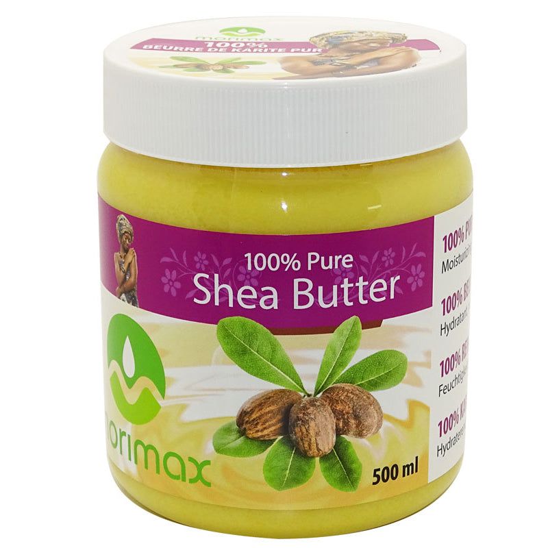 Morimax 100% Pure Shea Butter Moisturizing Cream 500ml | gtworld.be 