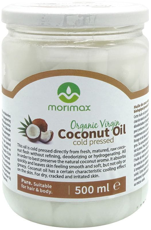 Morimax Morimax Organic Virgin Coconut Oil - cold pressed