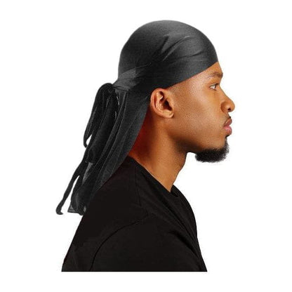 Mr.Durag Health & Beauty Black Durag Velvet Unisex