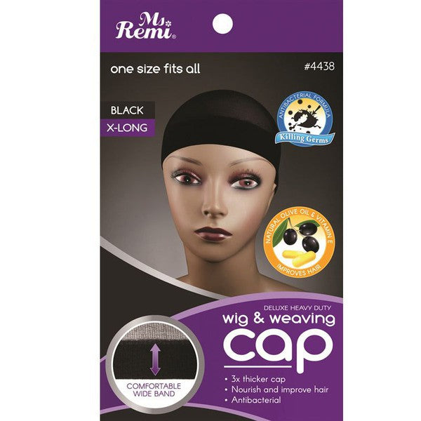 Ms.Remi Ms.Remi Wig & Weaving Cap Black #4438