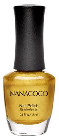 Nanacoco Nncc Classic Nail Polish-Color Holic -Gold -15Ml