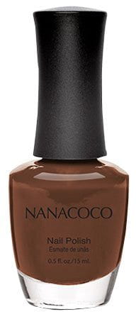 Nanacoco Nncc Classic Nail Polish-So Ch Ocolaty -Dark Brown -15Ml