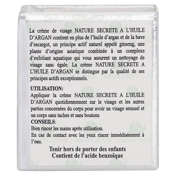 Nature Secrete Health & Beauty Nature Secret Facial Cream 40g