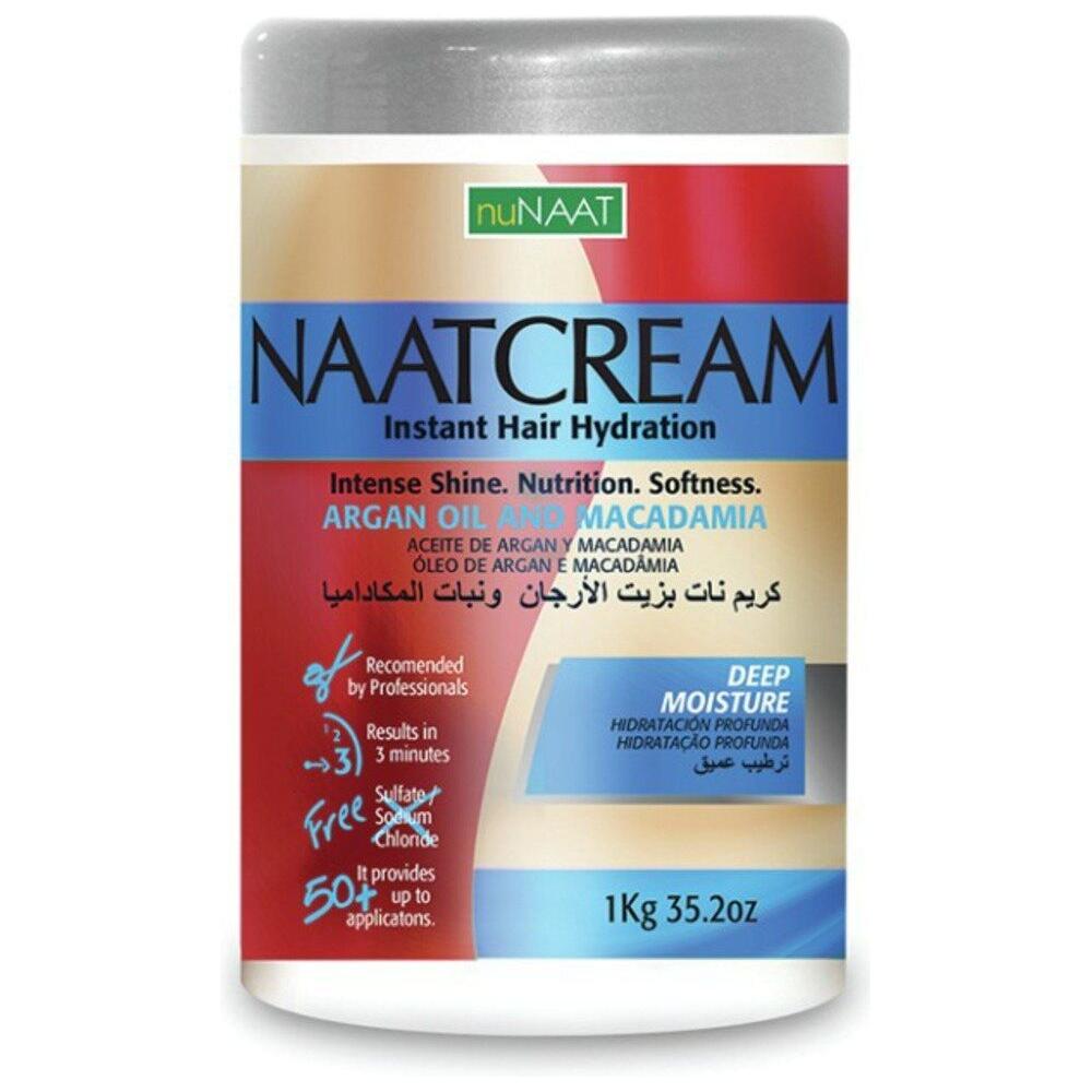 NuNaat Cream Instant Hair Hydration Argan Oil & Macadamia 1kg