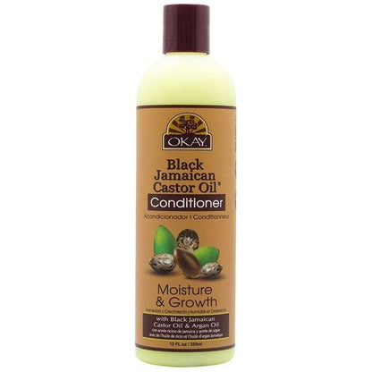 Okay Health & Beauty Okay Black Jamaican Castor Oil Conditioner Moisture & Growth 355ml