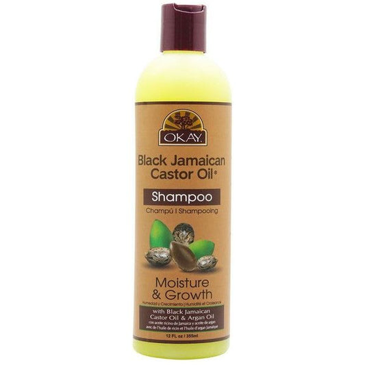 Okay Health & Beauty Okay Black Jamaican Castor Oil Shampoo Moisture & Growth 355ml