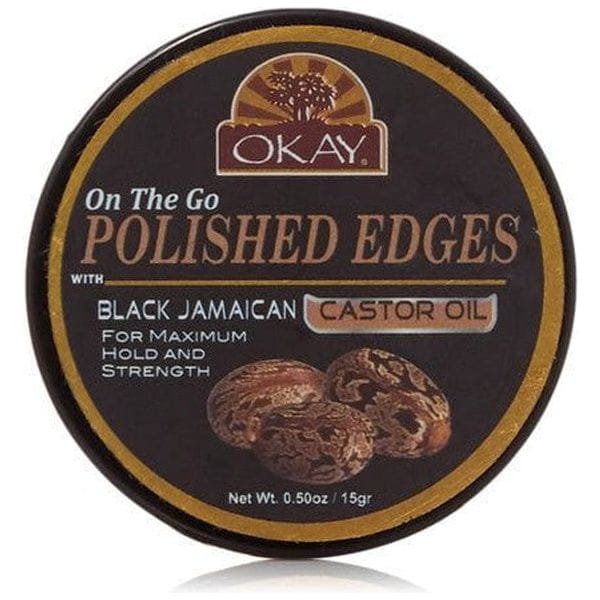 Okay Health & Beauty Okay Polished Edges Black Jamaican Castor Oil 15g