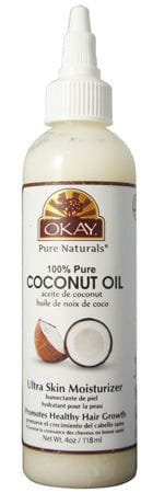 Okay Okay 100% Pure Coconut Oil Ultra Sin Moisturizer Promotes Healthy Hair Growth 11