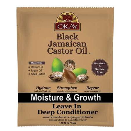 Okay Okay Black Jamaican Castor Oil Leave-In Conditioner 44ml