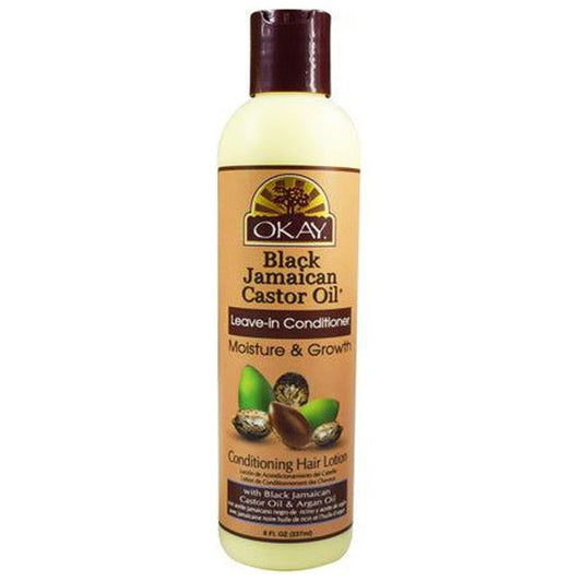 Okay Black Jamaican Castor Oil Leave-In Conditioner Moisture&Growth 237ml