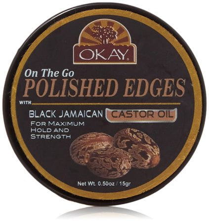 Okay Okay Polished Edges Black Jamaican Castor Oil 15g