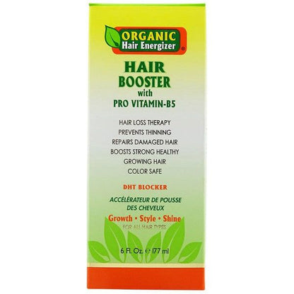 Organic Hair Energizer Health & Beauty Organic Hair Energizer Hair Booster with Pro Vitamin-B5 177ml