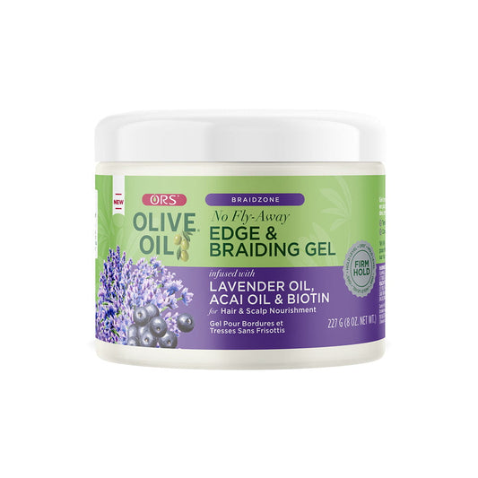 ORS Health & Beauty ORS - Gel coiffant et pour tresses Braidzone à l'huile d'olive– 237 ml