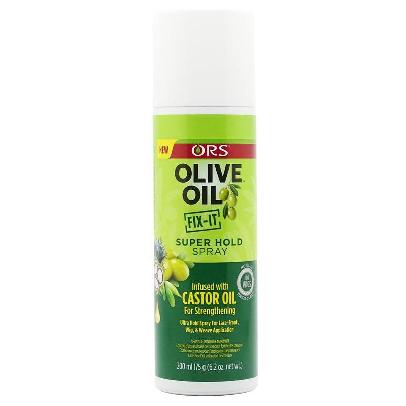 ORS Health & Beauty ORS Olive Oil Fix-It Super Hold Spray with Castor Oil 200ml