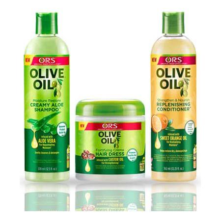 Olive Oil Cleansing, Nourishing & Fortifying Bundle - ORS