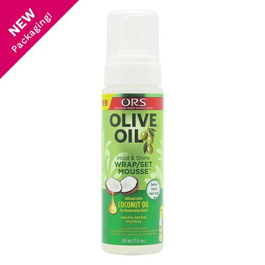 ORS Olive Oil Wrap/Set Mousse 207ml | gtworld.be 