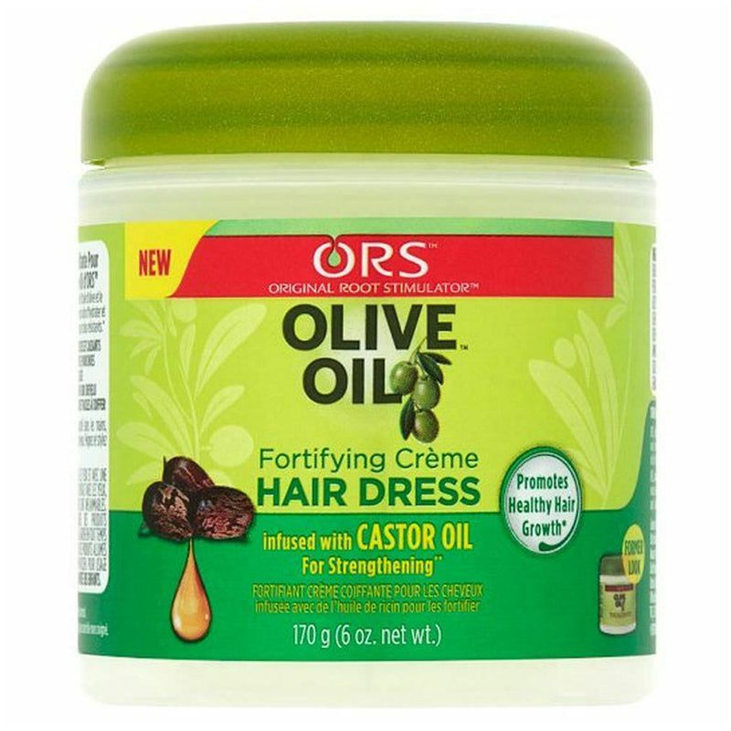 ORS ORS Olivenöl Kräftigende Creme Haarkleid mit Rizinusöl 170g