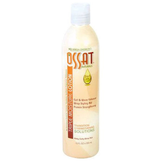 Ossat Health & Beauty Ossat Natural Triple Moisture Lotion 12oz