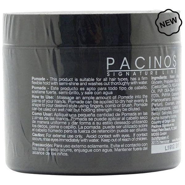 Pacinos Health & Beauty Pacinos HSignature Line Pomade 118ml