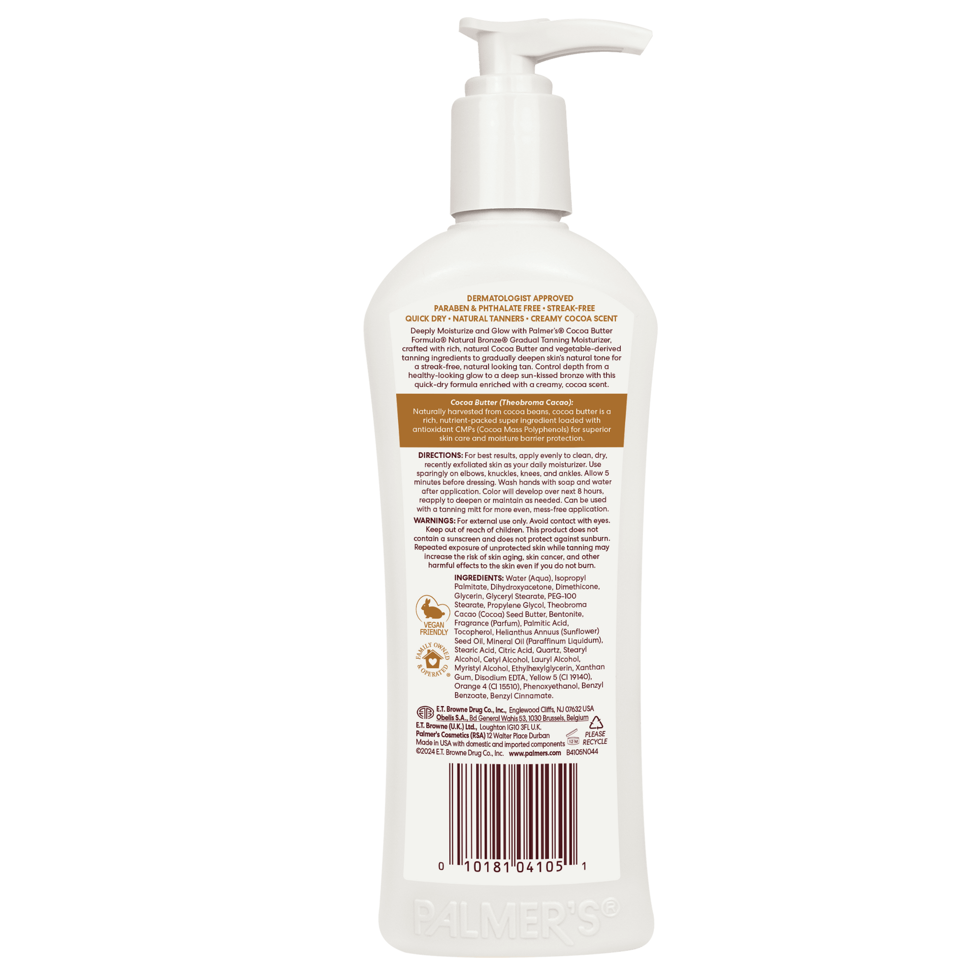 Palmer's Health & Beauty Palmer's Cocoa Butter Natural Bronze Body Lotion 250ml