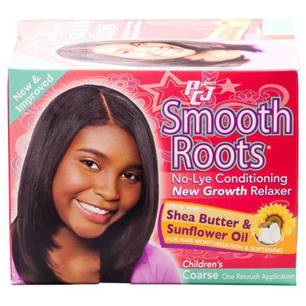 PCJ Health & Beauty PCJ Smooth Roots NO-LYE Conditioning New Growth Relaxer Children's Coarse