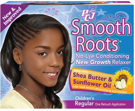 PCJ PCJ Smooth Roots No-lye Conditioning New Growth Relaxer, Regular