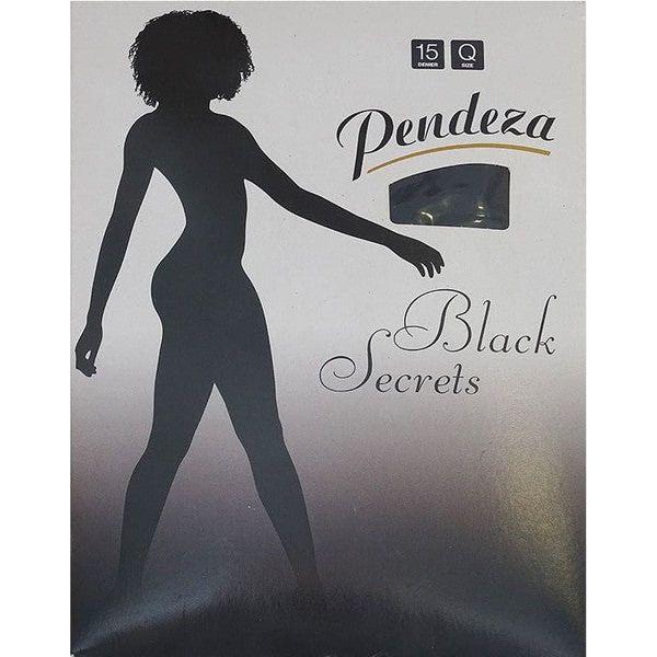 Pendeza Health & Beauty Pantyhose Black Secrets Q