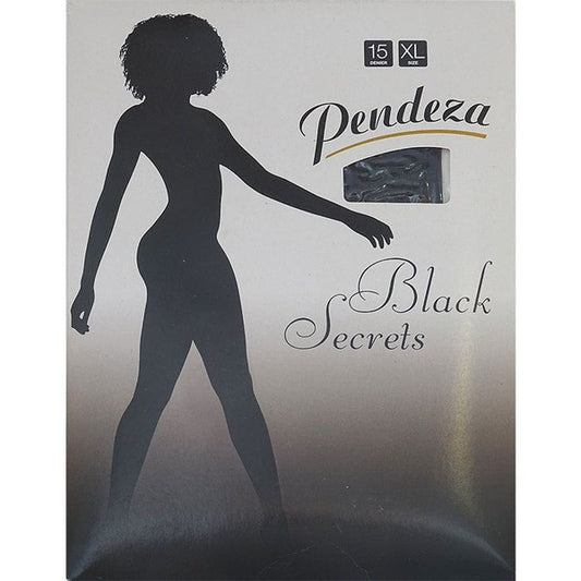 Pendeza Pendeza Pantyhose Black Secret Xl