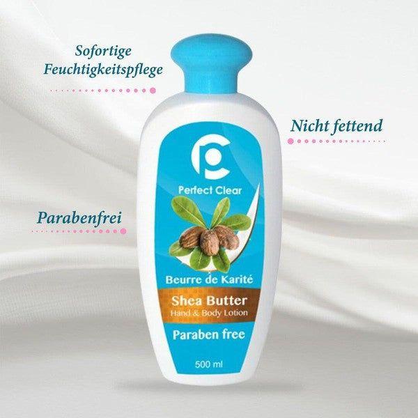 Perfect Clear Health & Beauty Perfect Clear Shea Butter Hand & Body Lotion, Paraben free 500ml