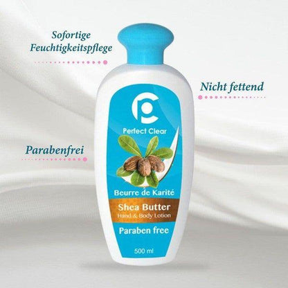 Perfect Clear Health & Beauty Perfect Clear Shea Butter Hand & Body Lotion, Paraben free 500ml