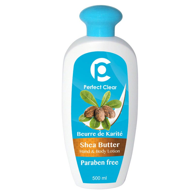 Perfect Clear Perfect Clear Shea Butter Hand & Body Lotion, Paraben free 500ml