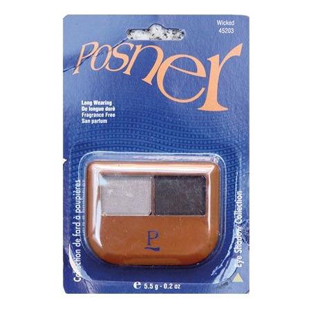 Posner Health & Beauty Posner Eyes hadow Duo - Wicked :45203 Posner Dual Eye Shadow 5.5 g